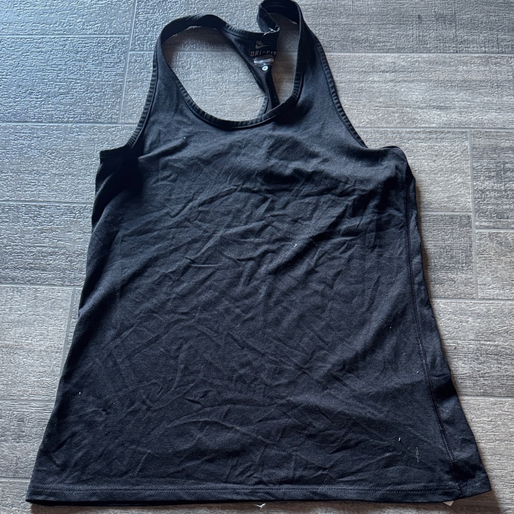 Nike Black Racerback Tank Top